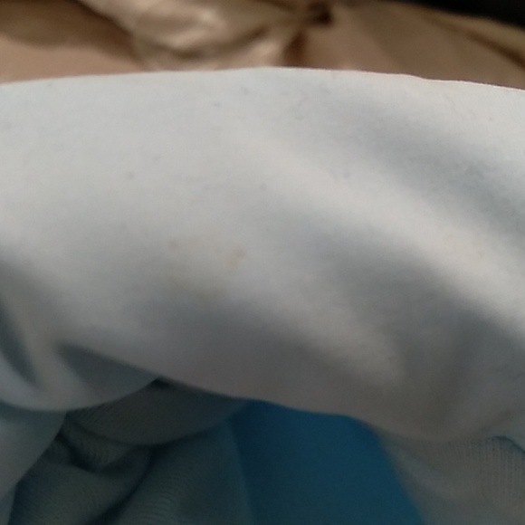 Nwt emile et rose baby blue 6 month quilted hooded jacket with attached mitts - Picture 8 of 10